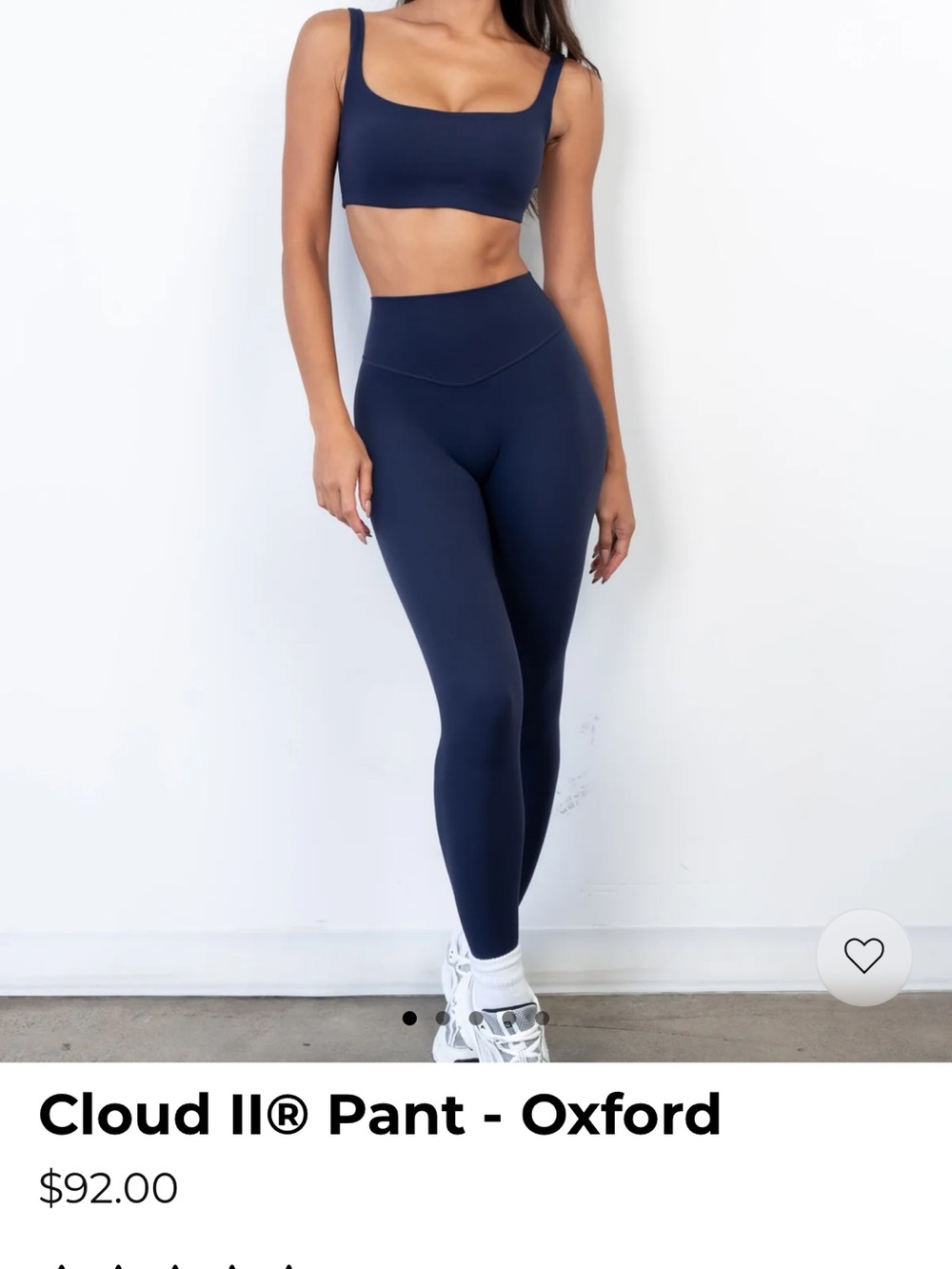 Cloud II® High-Waist Legging Pant - Sapphire